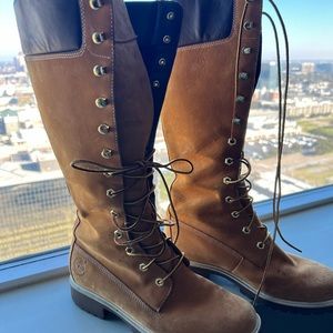 Timberland Tall Lace up boots